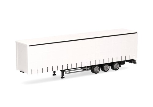 Herpa semi remorque blanche - herpa, semi-remorque